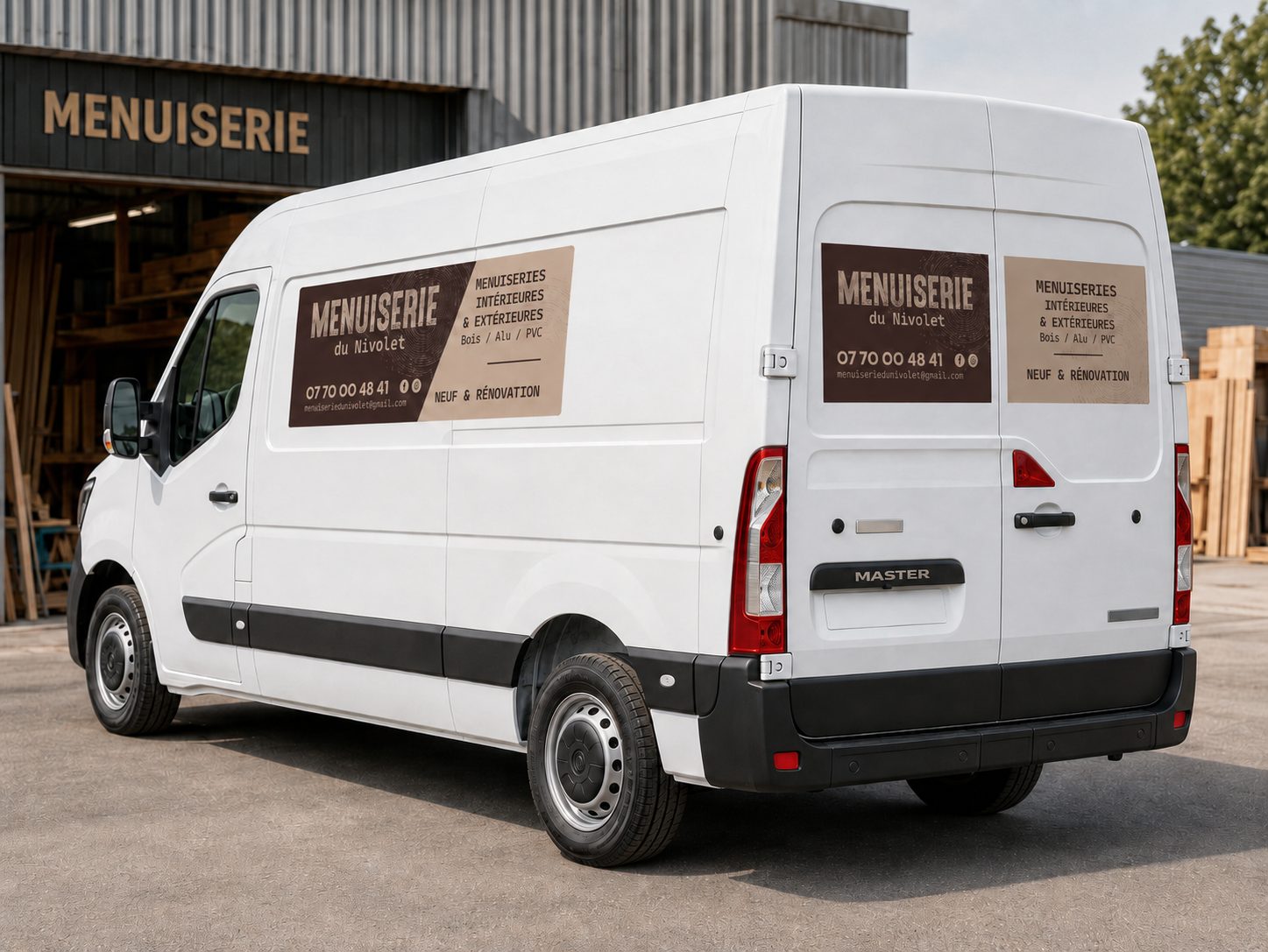 Magnétique sur carrosserie — Menuiserie du Nivolet