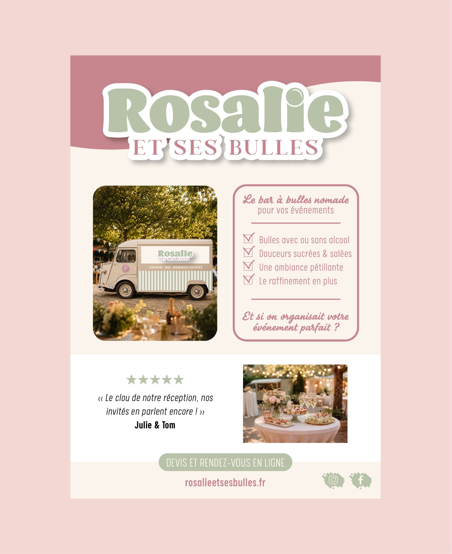 Rosalie et ses bulles