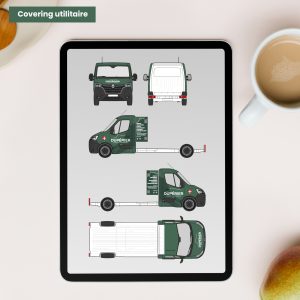 Covering utilitaire entreprise - Marquage véhicule professionnel Savoie